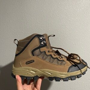 Brown and Black Men’s  Hiking Boots
